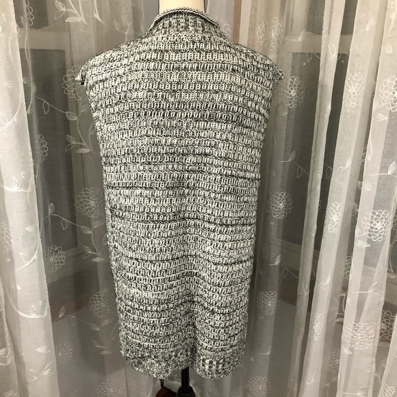 Roots chunky knit sleeveless sweater SZ M - Picture 6 of 10